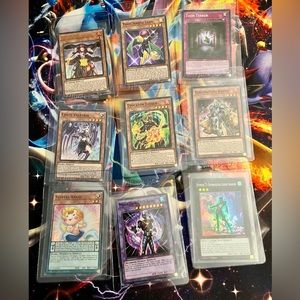 Yugioh Toon Chaos 9 Card Lot 1st Edition